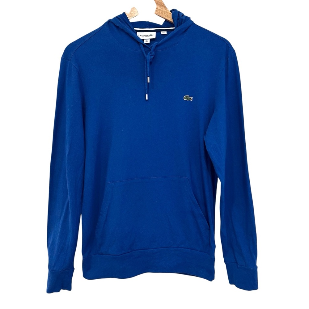 Lacoste Royal Blue Pullover Hoodie